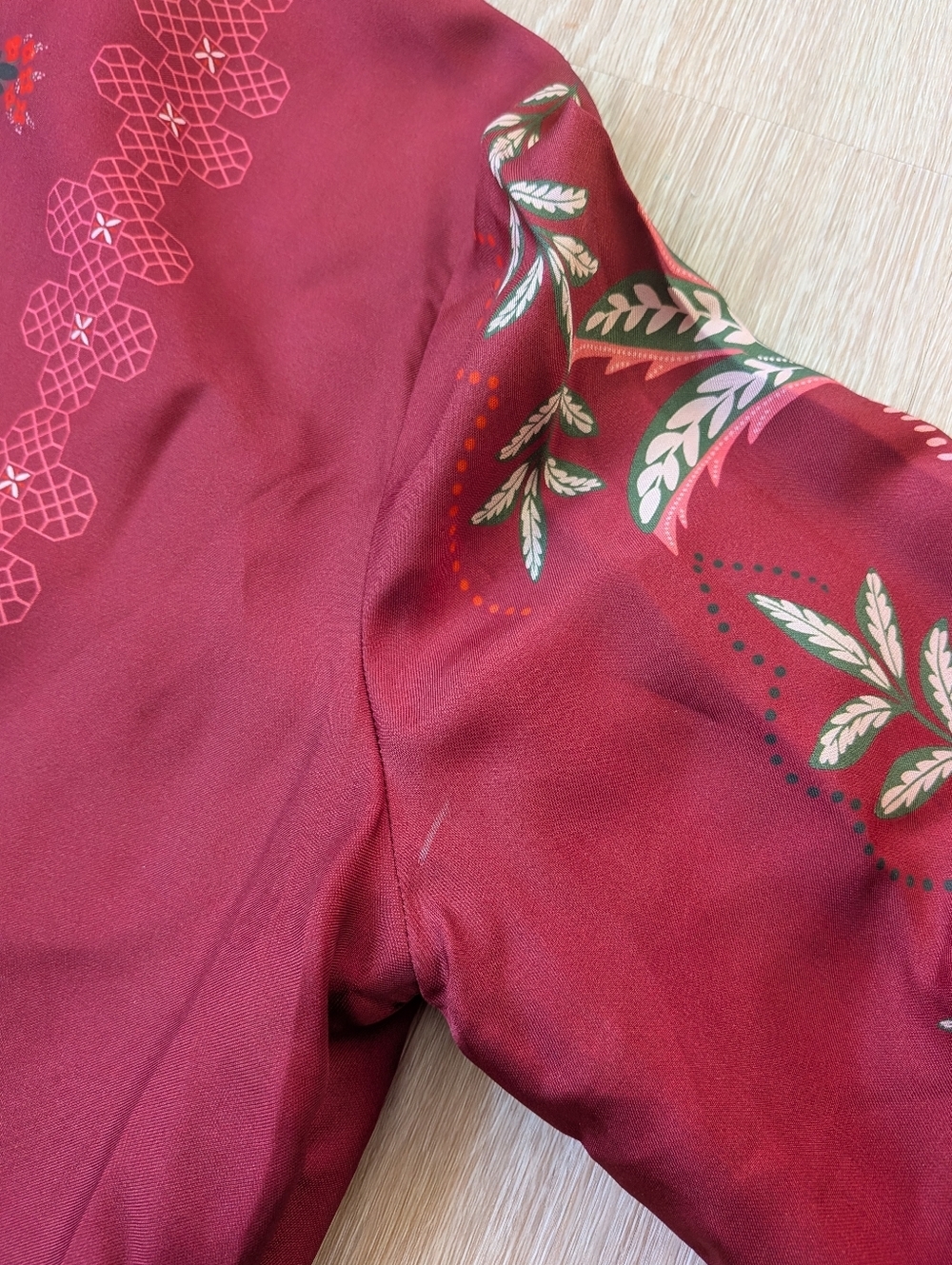 Johnny Was Dress Women's Medium Kalova Mini Caleta Cea Silk Blend NWT - Picture 10 of 13
